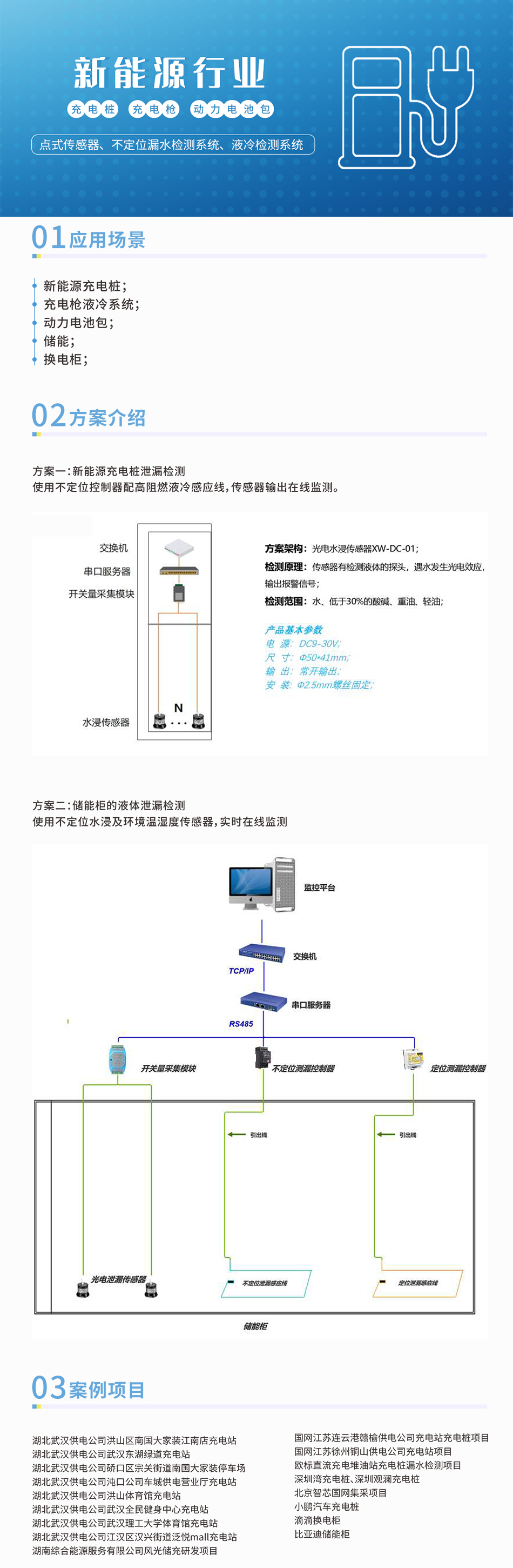 祥为新能源漏液检测解决方案